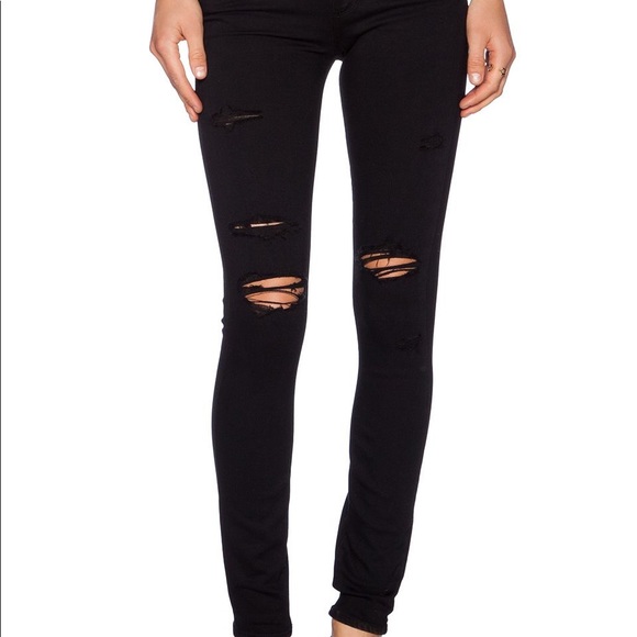 🎀SOLD🎀 Distressed verdugo ultra skinny jeans 25 - Picture 3 of 7